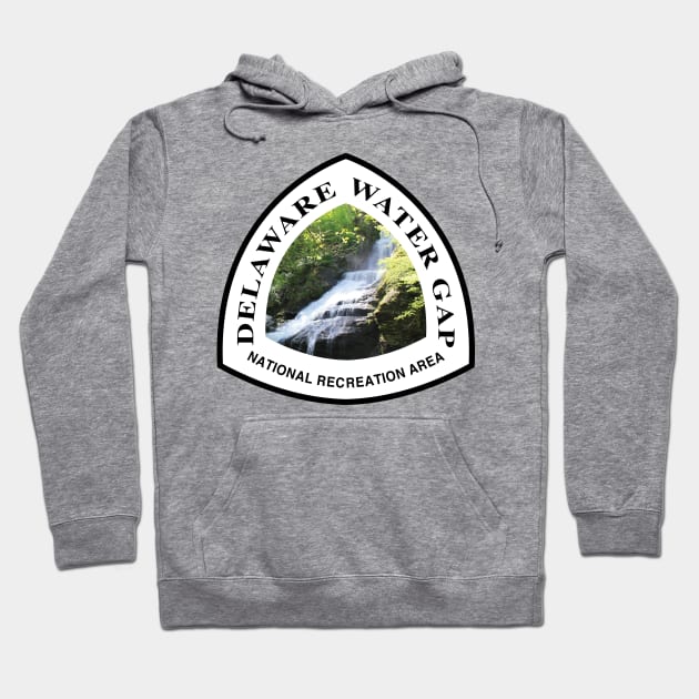 Delaware Water Gap National Recreation Area trail marker Hoodie by nylebuss